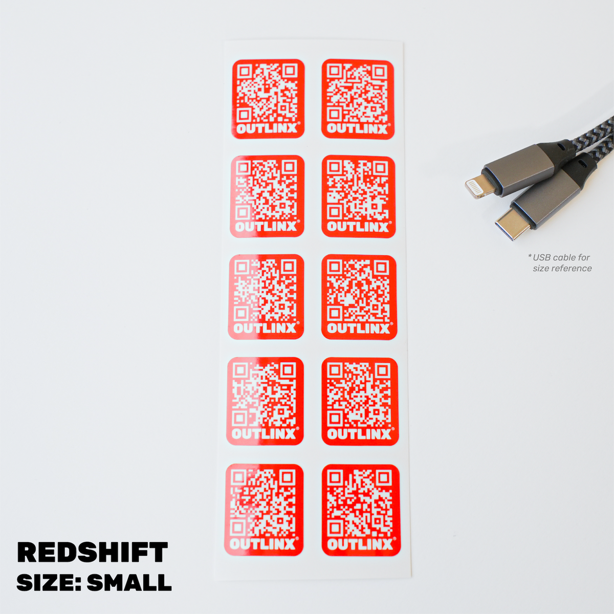 Outlinx Redshift QR Smart Stickers - Build Your Own Pack