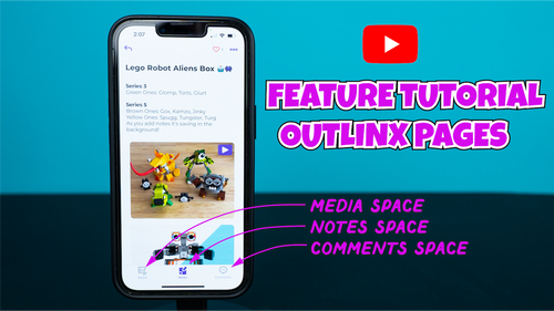 Outlinx QR Smart Sticker Mobile App