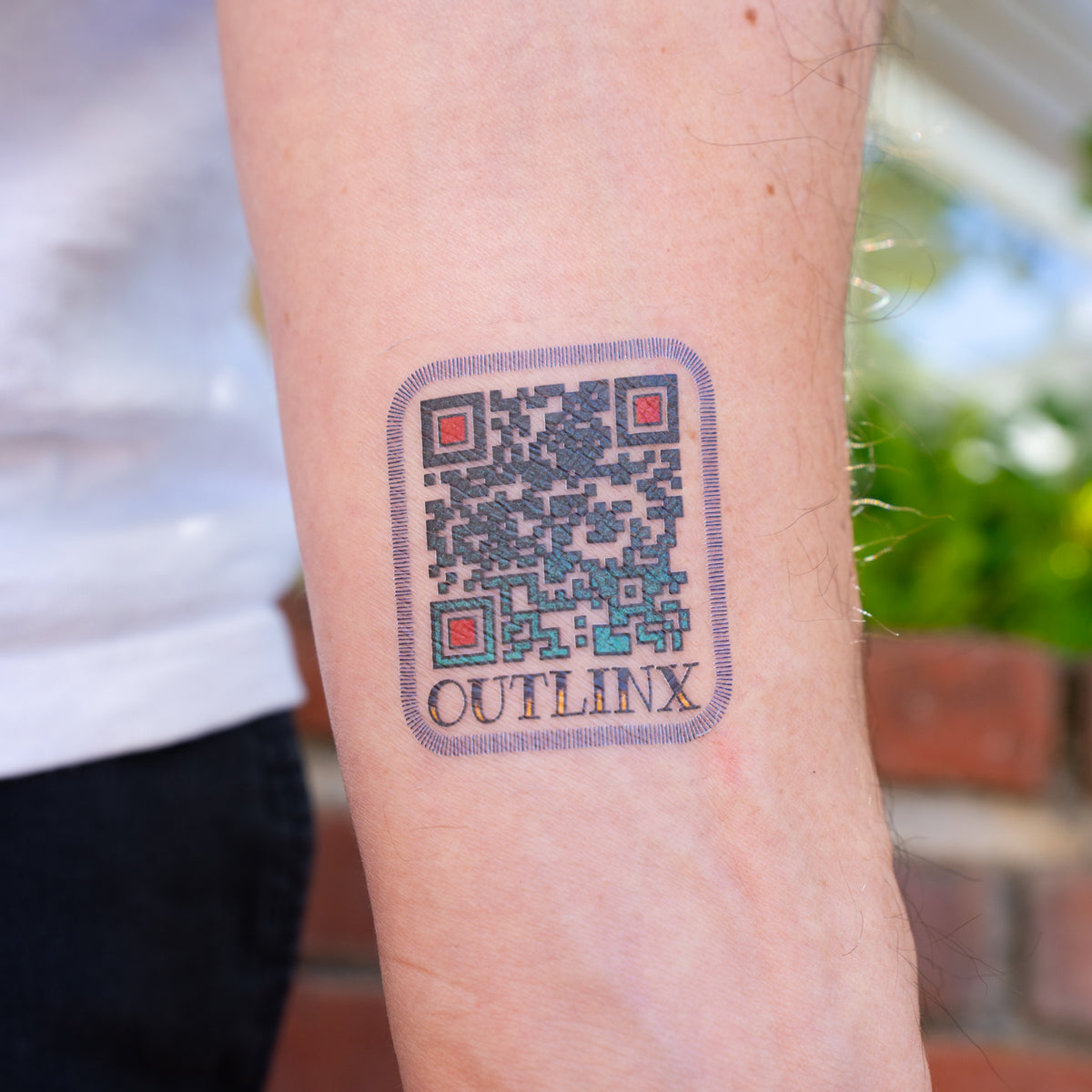 Outlinx QR Smart Tattoo Pack - Tribal, 4 tattoos