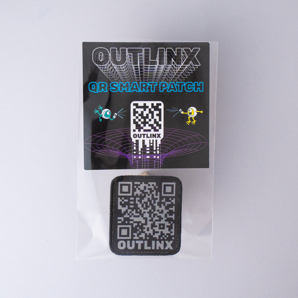 Outlinx QR Smart Patch - Blackout