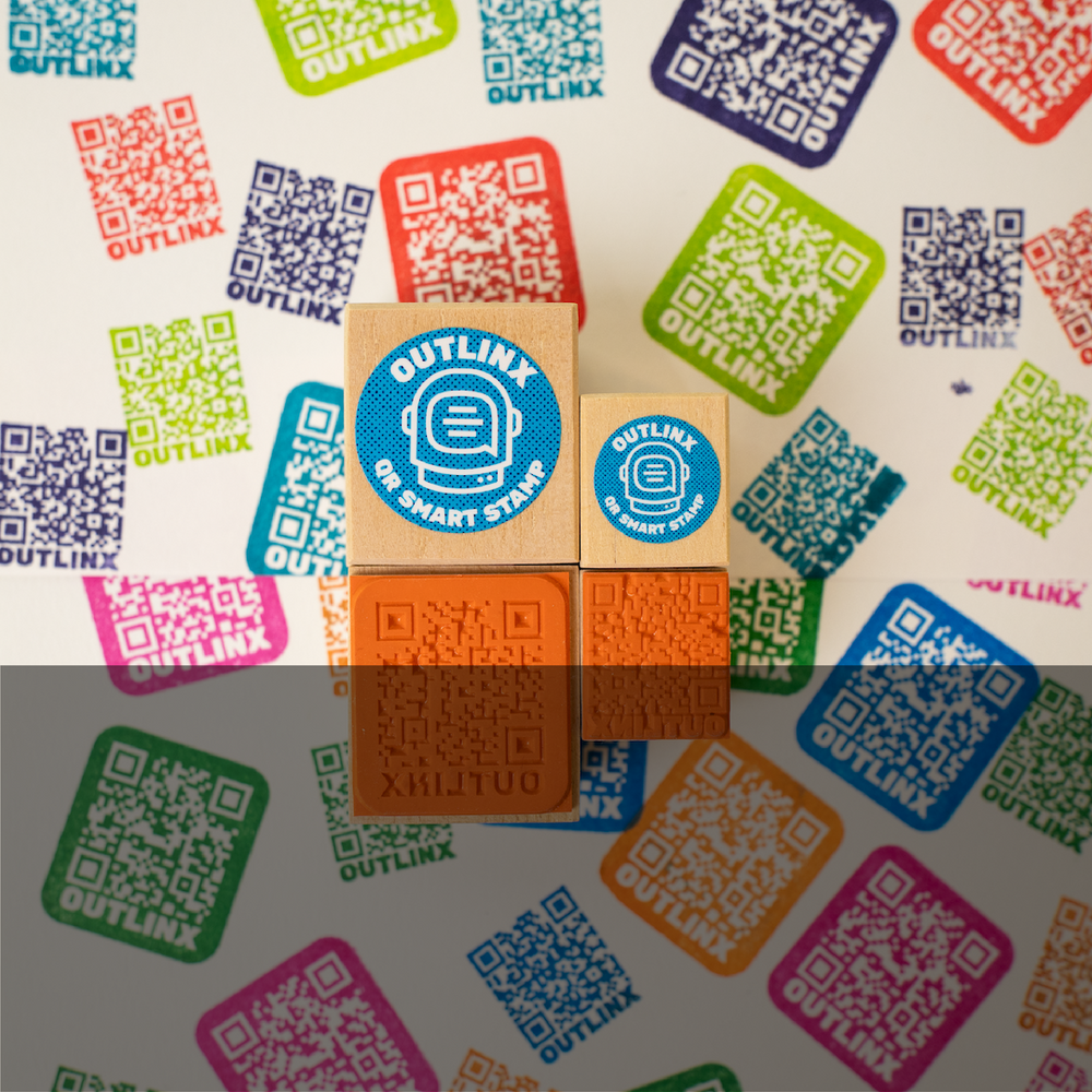 Outlinx QR Smart Sticker Mobile App